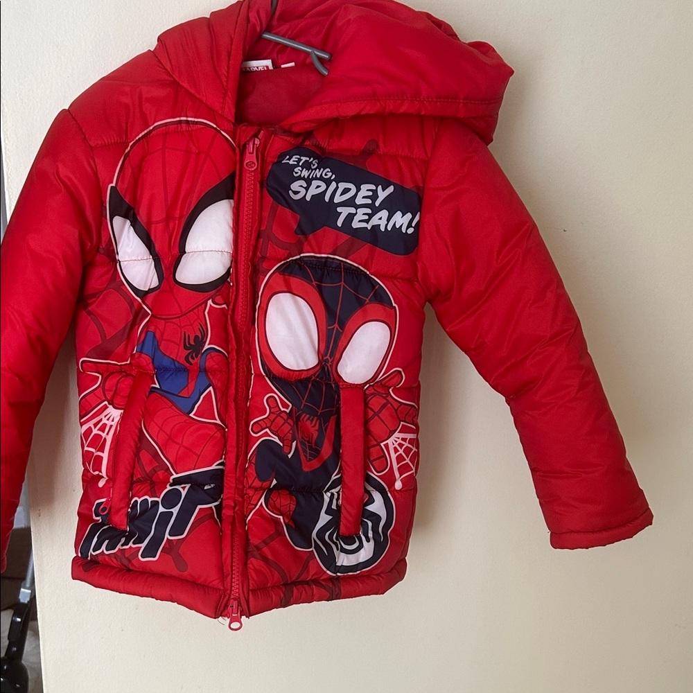 Marvel Red Spidey Team Kids Jacket